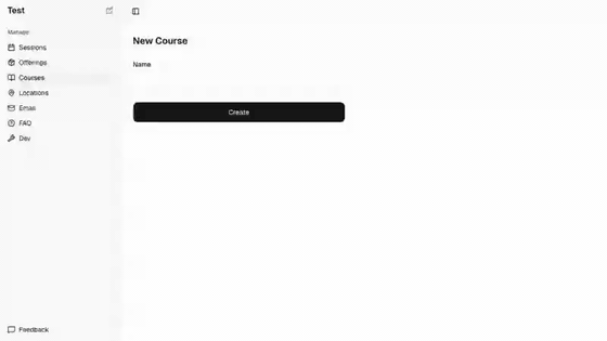 Demo of the bk1.ch booking app